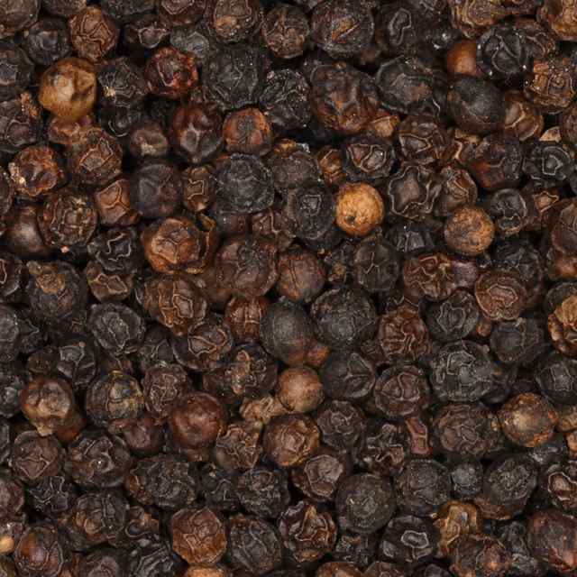 Zwarte peperkorrels van De Theefabriek, 6x 150 gr